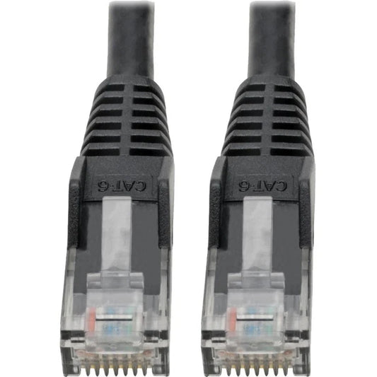 N201-06N-BK - Tripp Lite Cat6 GbE Gigabit Ethernet Snagless Molded Patch Cable