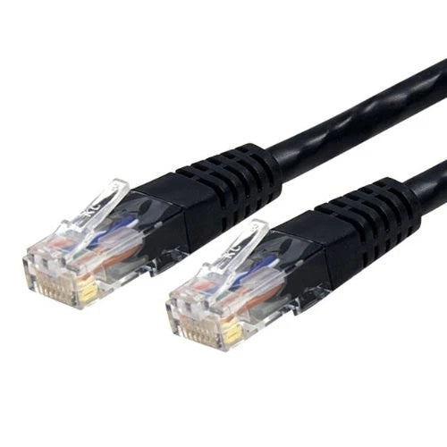 C6PATCH3BK - StarTech 3ft Black Molded Cat 6 Rj-45 Male Network Patch Cable