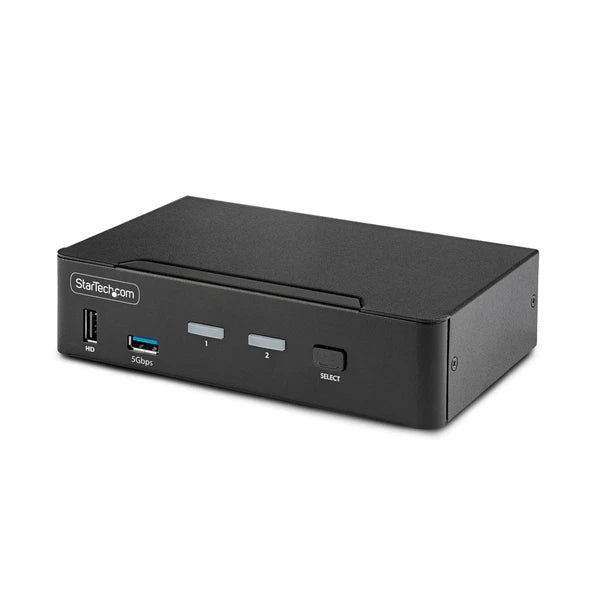 D86A2-2-PORT-8K-KVM - StarTech 2-Port DisplayPort 1.4 KVM Switch