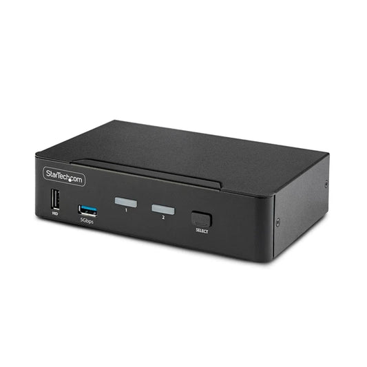 D86A2-2-PORT-8K-KVM - StarTech 2-Port DisplayPort 1.4 KVM Switch