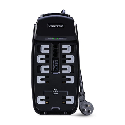 P1008T - CyberPower 10-Outlet Home Office Surge Protection 125V