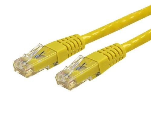 C6PATCH3YL - StarTech 3ft CAT6 Yellow CAT 6 Gigabit Ethernet Ethernet Cable