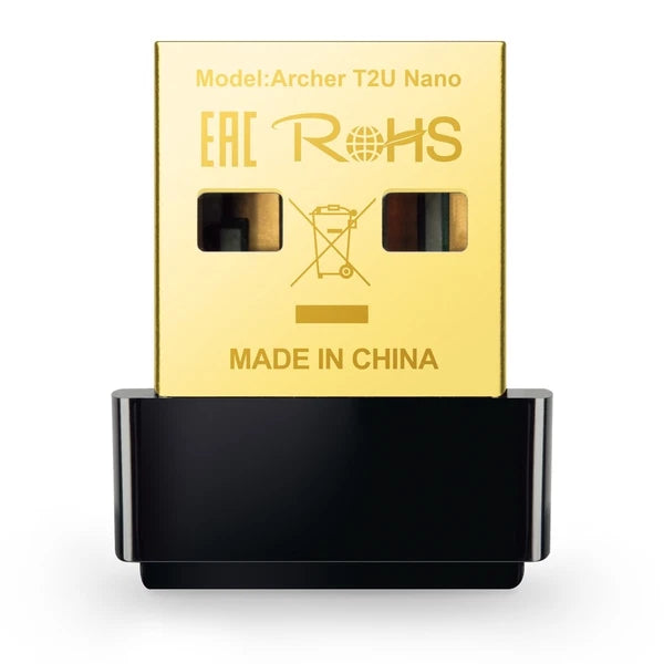 ARCHERT2UNANO - TP-Link Archer T2U Nano IEEE 802.11ac Dual Band Wi-Fi Adapter