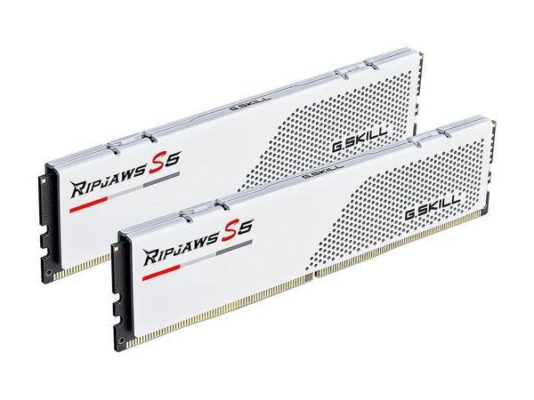 F5-6000J3040F16GX2-RS5W - G.Skill Ripjaws S5 Series 32GB 2 x 16GB 288-Pin PC RAM DDR5 6000 Intel XMP