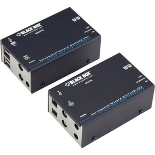 ACU5502AR3 - Black Box ServSwitch Wizard SRX DVI-D/USB Extender Dual-Head