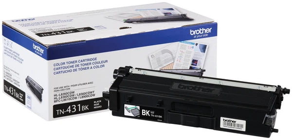 TN431BK - Brother Standard Yield Laser Toner Cartridge