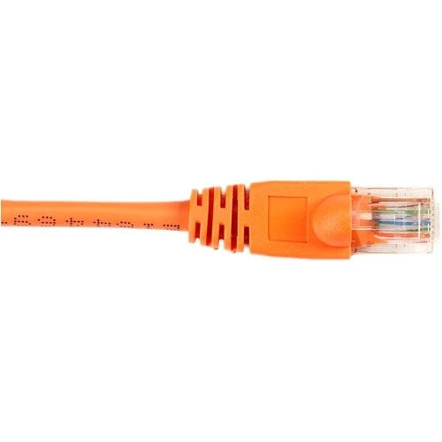 CAT6PC-007-OR - Black Box Cat6 Value Line Patch Cable Stranded Orange 7-ft. 2.1-m