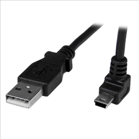 USBAMB1MU - StarTech 1m Mini USB Cable A to Up Angle
