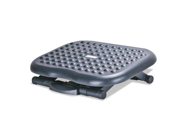 ALEFS212 - Alera Relaxing Adjustable Footrest 13 3/4w x 17 3/4d x 4 1/2 to 6 3/4h Black FS2