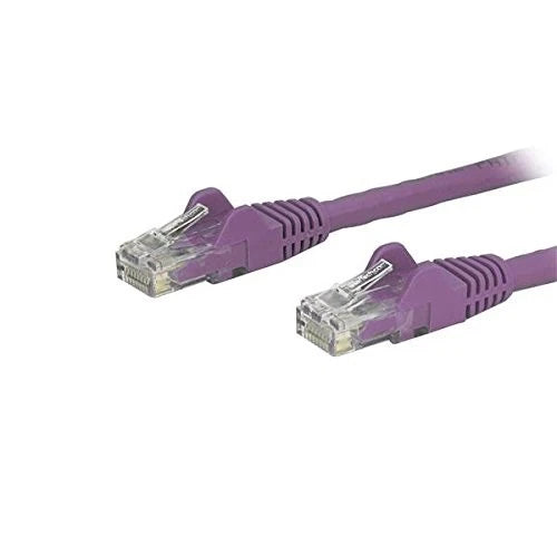 N6PATCH9PL - StarTech 9ft Purple Cat6 Cable