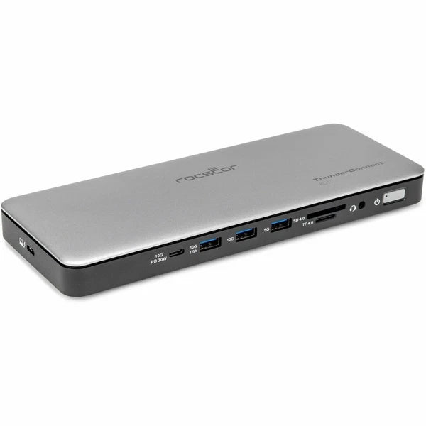 Y10P036-S1 - Rocstor ThunderConnect RD12 Thunderbolt 4 Multi-Display Docking Station