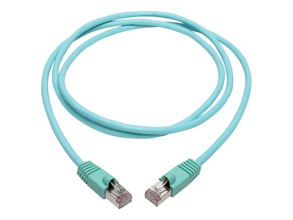 N262-006-AQ - Tripp Lite Cat6a 10G STP Snagless Shielded PoE 6ft Ethernet Cable