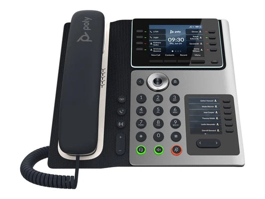 89B55AA#ABA - HP Poly E450 IP Phone Corded Corded Desktop