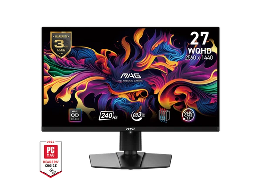 271QPX - MSI MAG QD-OLED E2 27" Class WQHD Gaming OLED Monitor