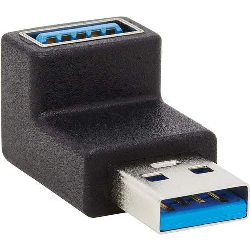 U324-000-UP - Tripp Lite USB 3.0 SuperSpeed Adapter USB-A to USB-A M/F Up Angle