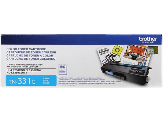TN-331C - Brother TN331C Cyan Toner Cartridge