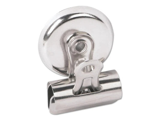 UNV31260 - Universal Bulldog Magnetic Clips Metal 7/16" 1 1/4" Wide