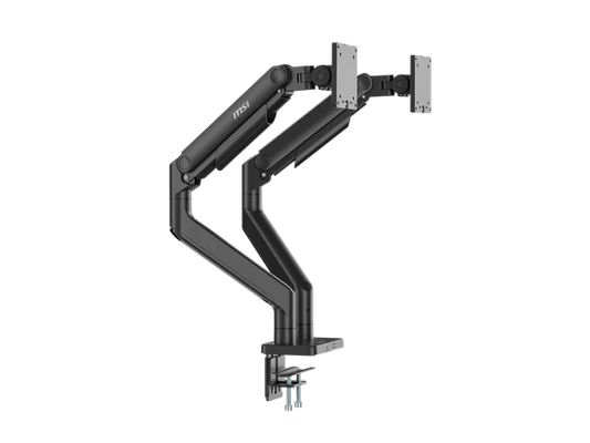 MT201D - MSI Premium Heavy Duty Dual Monitor Stand Arms 17-45" Support