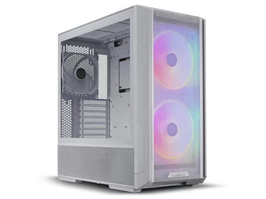 LANCOOL216R-W - Lian Li LANCOOL 216RW White Steel Tempered Glass ATX Mid Tower Computer Case
