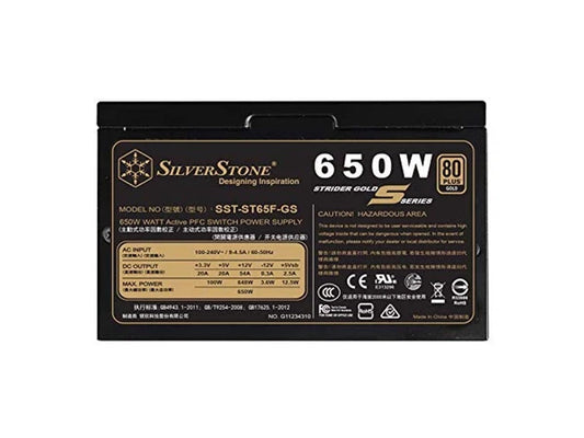 RNAB07K64NGSN - SilverStone 650w computer Power Supply psu fully modular
