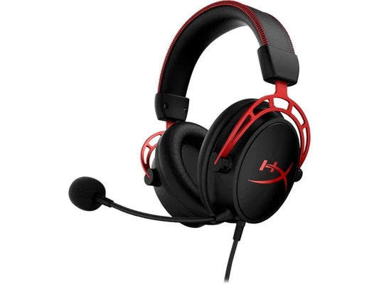 4P5L1AA#ABL - HyperX Cloud AlphaGaming Headset Dual Chamber Drivers Legendary Comfort