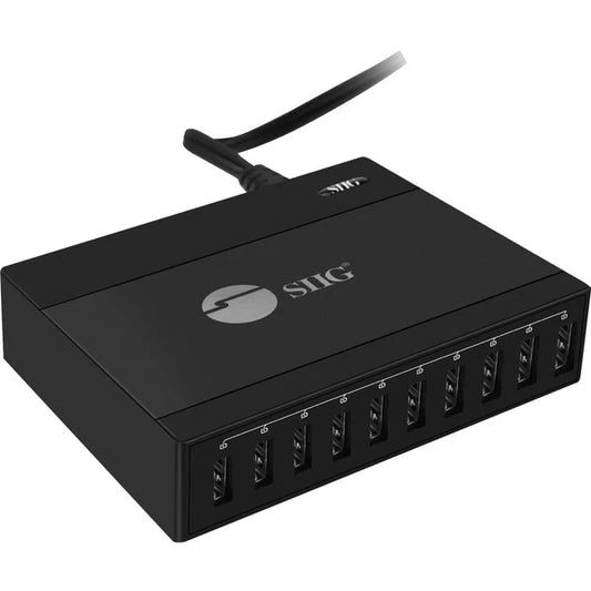 AC-PW1G11-S1 - SIIG 60W 10-Port USB Charger AC Adapter 10 Port