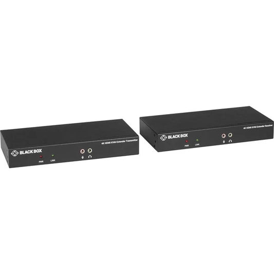 KVXLCH-100 - Black Box KVM Extender Over Fiber 4K Single-Head Transmitter and Receiver