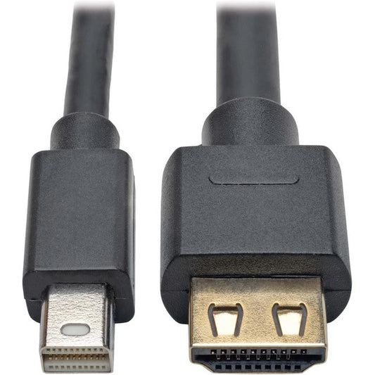 P586003HDV4A - Tripp Lite 3' Mini DisplayPort 1.4 to HDMI Active Adapter Cable