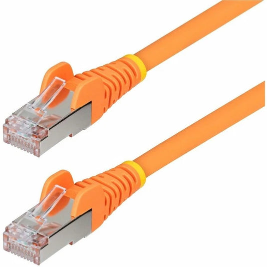 NLOR-6F-CAT6A-PATCH - StarTech 6ft Orange CAT6a Snagless RJ45 10G 100W PoE Ethernet Cable