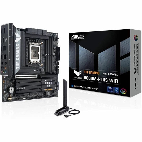 B860M-PLUS - Asus TUF Gaming WIFI LGA-1851 DDR5 mATX Gaming Desktop Motherboard