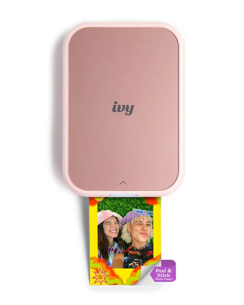 5452C017 - Canon IVY Zero Ink Printer Color Photo Print Portable Blush Pink