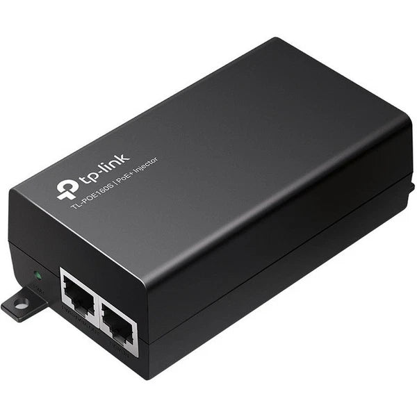 POE160S - TP-Link 802.3af/at Gigabit PoE+ Injector 30W Plug & Play 328'