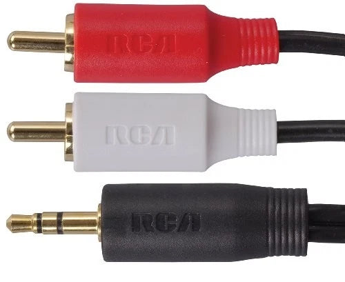 AH205N - RCA Stereo Audio Cable Adapter