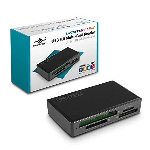 244056 - Vantec USB 3.0 Multi-Card Reader UHS-II SD 4.0