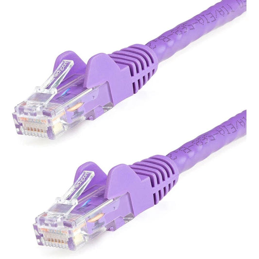 N6PATCH20PL - StarTech 20ft Purple Cat6 Patch Cable