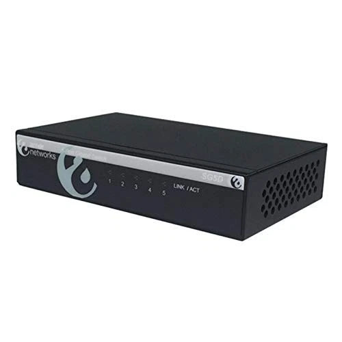 SG5DV2 - Freedom9 5 Port Gigabit Ethernet Desktop Metal Switch