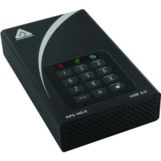 ADT-3PL256F-12TB - Apricorn Aegis Padlock DT FIPS 12TB External Hard Drive