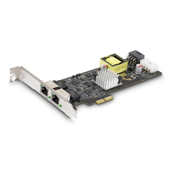 PR22GIP-NETWORK-CARD - StarTech 2-Port 2.5Gbps PCI Express PoE Network Card Dual Intel I225-V