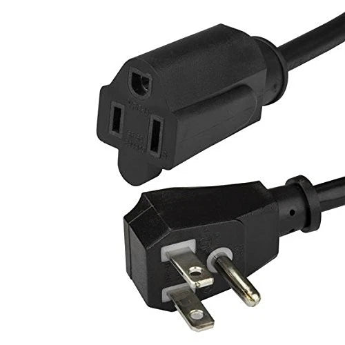 PACF10118IN - StarTech 1.5ft 18in Power Extension Cord Flat Extension Cord Flat NEMA