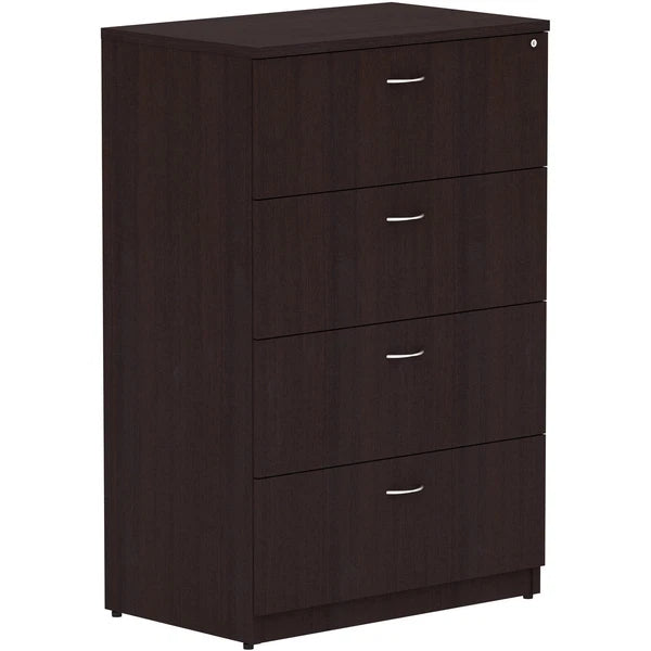 LLR-18274 - Lorell Essentials Espresso 4-drawer Lateral File