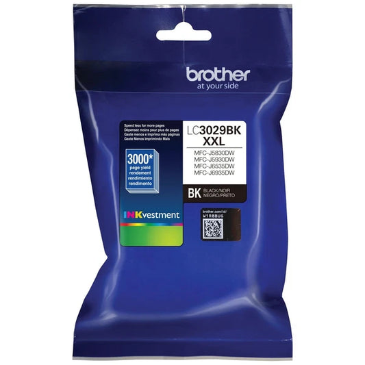 LC3029BK - Brother INKvestment Super High Yield Black Ink Cartridge