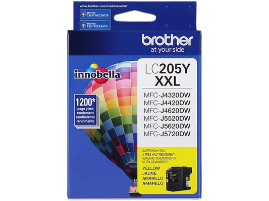 LC205Y - Brother Super High Yield Innobella Ink Cartridge Yellow