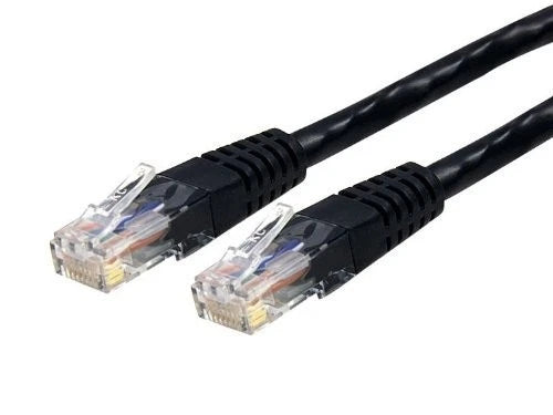 C6PATCH8BK - StarTech 8ft CAT6 CAT 6 Gigabit Ethernet Cable