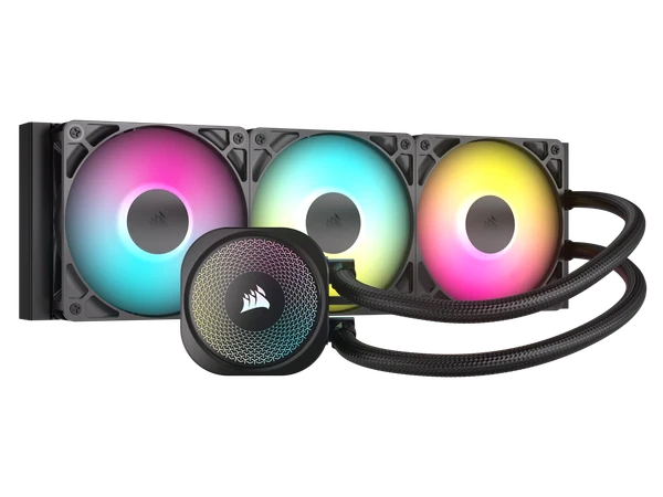 CW-9060093-WW - Corsair NAUTILUS 360 RS ARGB Liquid CPU Cooler RS120 ARGB Fan