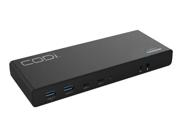 A01200 - CODi Dual USB-C 4K Universal Docking Station