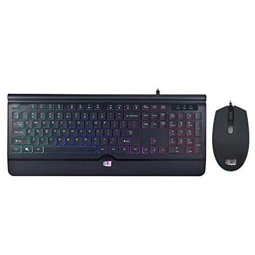 239471 - Adesso EasyTouch 137CB Illuminated Gaming Keyboard & Mouse Combo
