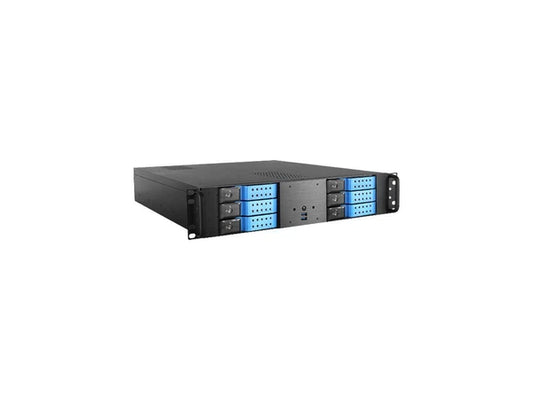 D-260HNBL-C246-1 - iStarUSA 2U Rackmount Server BareboneBlue LGA 1151 Intel C24