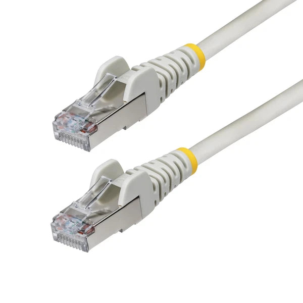 NLGR-6F-CAT6A-PATCH - StarTech 6ft Gray CAT6a Snagless RJ45 10G 100W PoE S/FTP Ethernet Cable