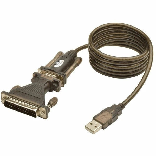 U209005DB25 - Tripp Lite USB-A to DB25 Serial Adapter Cable