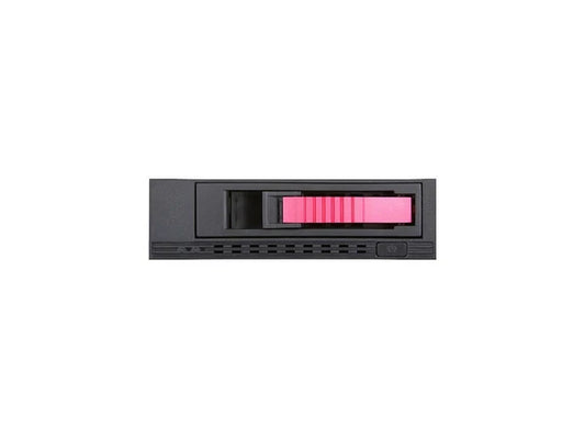 T-7M1HD-RED - iStarUSA 5.25" to 3.5" 2.5" 12Gb/s HDD SSD Hot-swap Rack Red Tray